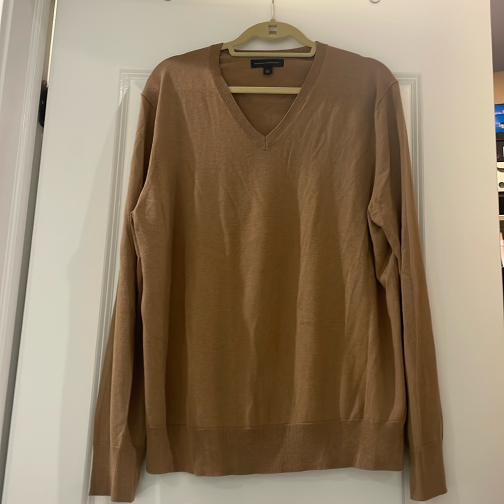 Men’s XL V-Neck Sweater Silk / Cashmere Blend